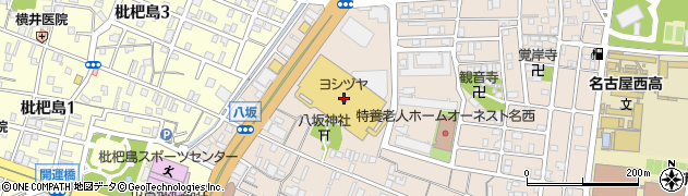 ドトールコーヒーショップ ヨシヅヤ名古屋名西店周辺の地図