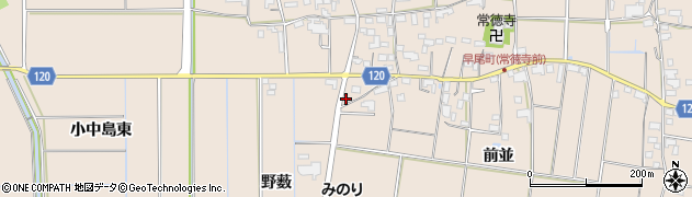 愛知県愛西市早尾町前並124周辺の地図