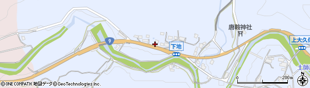 京都府船井郡京丹波町上大久保下地90周辺の地図
