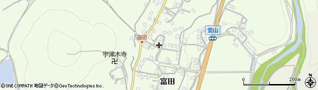 京都府船井郡京丹波町富田井上12周辺の地図
