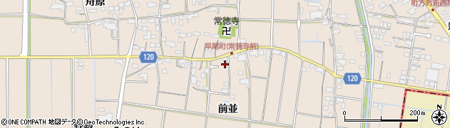 愛知県愛西市早尾町前並85周辺の地図