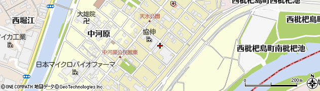 愛知県清須市土器野（宮東）周辺の地図