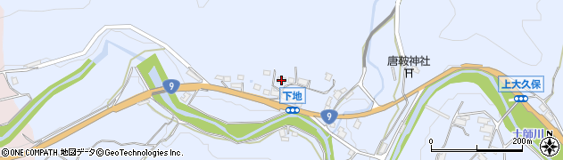 京都府船井郡京丹波町上大久保下地66周辺の地図