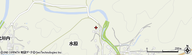 京都府京丹波町（船井郡）水原（上ノ垣内）周辺の地図