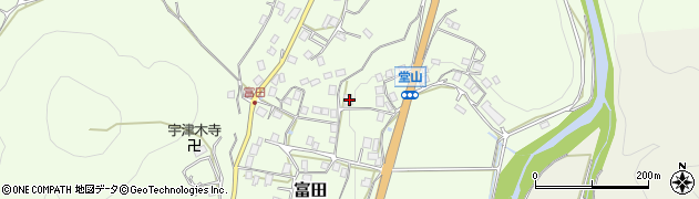 京都府船井郡京丹波町富田井上34周辺の地図