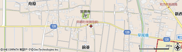 愛知県愛西市早尾町前並66周辺の地図