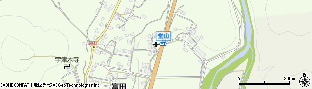 京都府船井郡京丹波町富田井上59周辺の地図