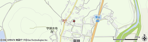 京都府船井郡京丹波町富田井上14周辺の地図
