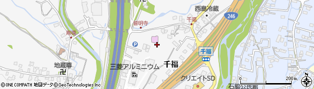 フジコー　裾野店周辺の地図