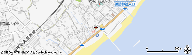 ミニストップ三浦海岸店周辺の地図