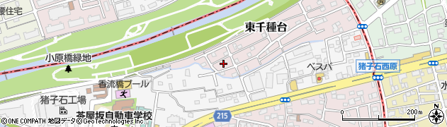 愛知県名古屋市千種区東千種台3周辺の地図