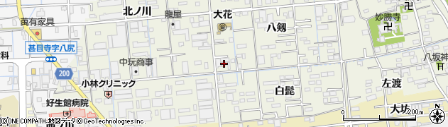 愛知県あま市上萱津銭神73周辺の地図