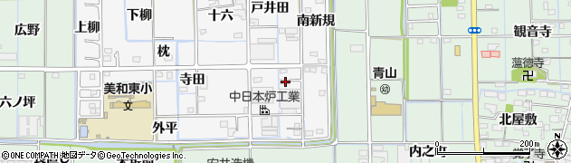愛知県あま市木折八畝割15周辺の地図
