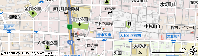 寿司麿周辺の地図