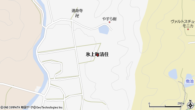 〒669-3626 兵庫県丹波市氷上町清住の地図