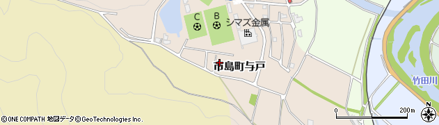 兵庫県丹波市市島町与戸708周辺の地図