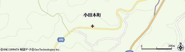 愛知県豊田市小田木町（入ノ洞）周辺の地図