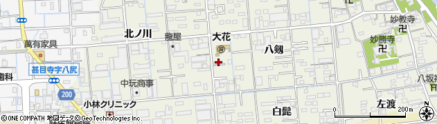 愛知県あま市上萱津銭神67周辺の地図