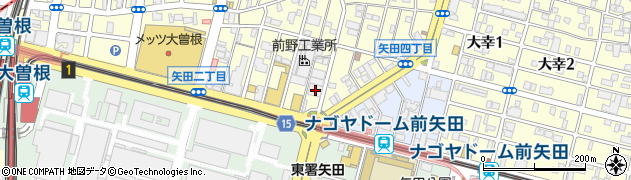 愛知県名古屋市東区矢田5丁目8周辺の地図