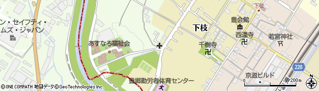 滋賀県犬上郡豊郷町下枝95周辺の地図