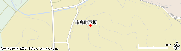 兵庫県丹波市市島町戸坂周辺の地図