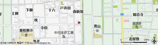 愛知県あま市木折（南新規）周辺の地図