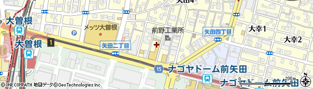 愛知県名古屋市東区矢田5丁目6周辺の地図
