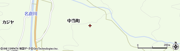 愛知県豊田市中当町大林周辺の地図