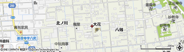 愛知県あま市上萱津（銭神）周辺の地図