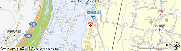 震橋周辺の地図