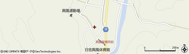 京都府南丹市日吉町田原（広小段）周辺の地図