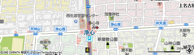 松井醫院周辺の地図