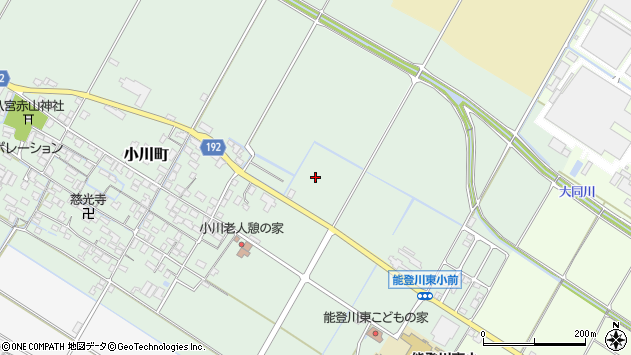 〒521-1204 滋賀県東近江市小川町の地図