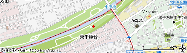 愛知県名古屋市千種区東千種台10周辺の地図