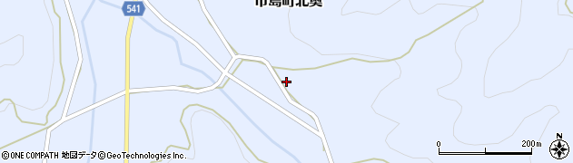 兵庫県丹波市市島町北奥894周辺の地図
