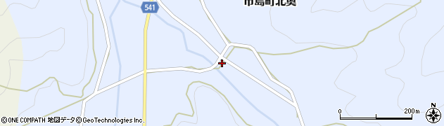 兵庫県丹波市市島町北奥632周辺の地図