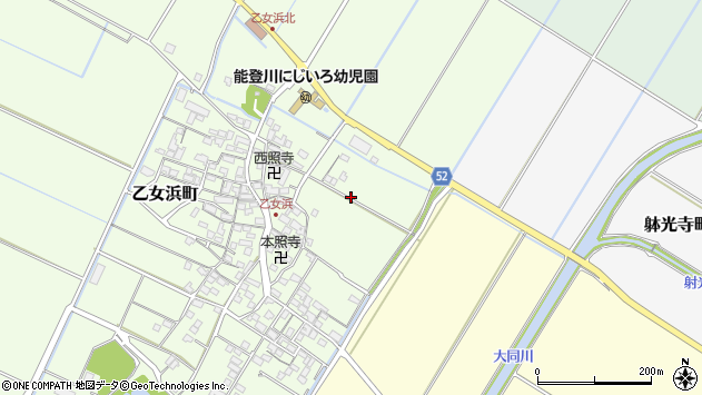 〒521-1241 滋賀県東近江市乙女浜町の地図