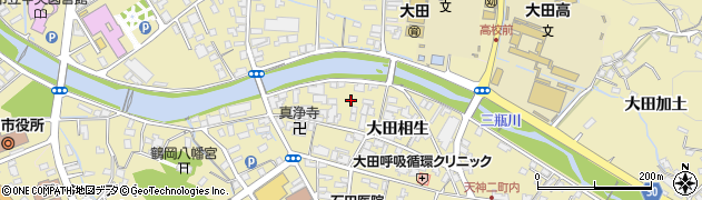 島根県大田市大田町（大田桜田）周辺の地図