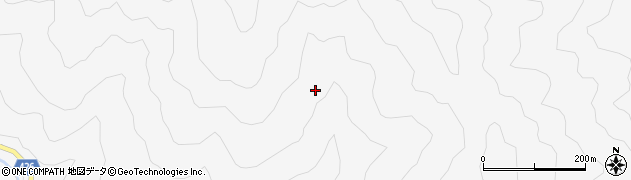 愛知県豊根村（北設楽郡）富山（大沼）周辺の地図