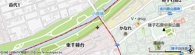 愛知県名古屋市千種区東千種台16周辺の地図