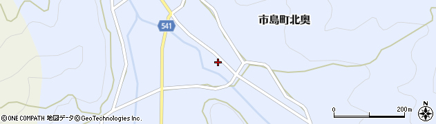 兵庫県丹波市市島町北奥810周辺の地図