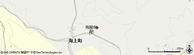 愛知県瀬戸市海上町周辺の地図