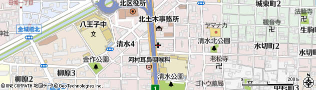 摂津金属工業株式会社名古屋営業所周辺の地図
