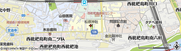 愛知県清須市西枇杷島町辰新田周辺の地図