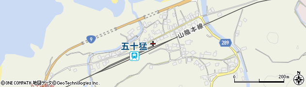 島根県大田市五十猛町208周辺の地図