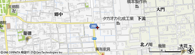 愛知県あま市甚目寺流129周辺の地図