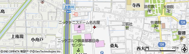 愛知県あま市甚目寺権現4-16周辺の地図