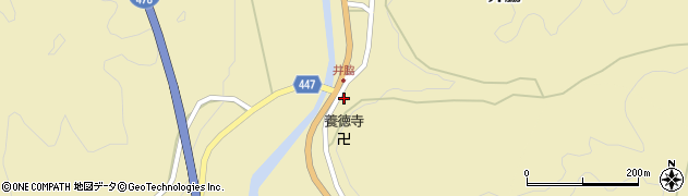 京都府京丹波町（船井郡）井脇（江戸）周辺の地図