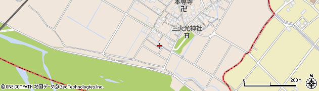 滋賀県彦根市服部町183周辺の地図