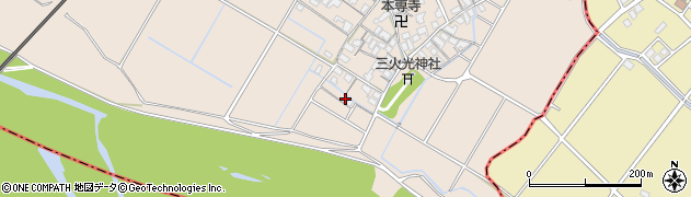 滋賀県彦根市服部町184周辺の地図